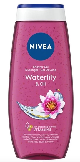 NIVEA DOUCHE WATERLILY  OIL 250ML